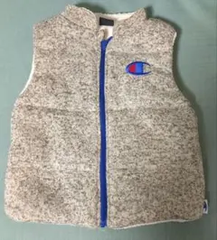 Champion 裏ボアベスト 130サイズ グレー
