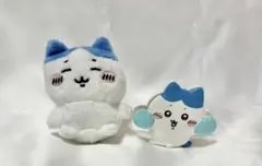 ハチワレ　お座りぬいぐるみ　クリップ　まとめ売り