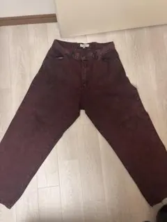 ヤードセール デニム 赤 YARDSALE（ヤードセール）Phantasy Jeans (Overdyed Red)の通販