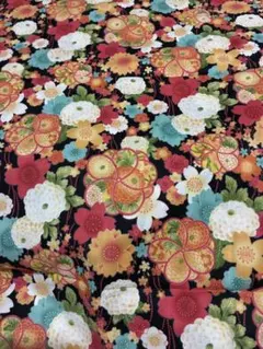 SEVEN BERRY®️和柄　花柄 綿生地