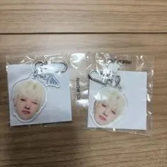 TREASUREジョンファン カプセルトイ 顔アクキー 怒哀 まとめ売り