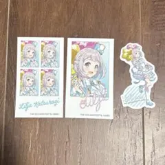 学園アイドルマスター　葛城リーリヤ　ステッカー　ジョイフルマーチング