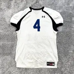 1010fan 様専用　s2091　アンダーアーマー【3XL】白 アメフト 番号