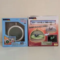 ドラゴンボール 神龍の模型ルームライト ドラゴンレーダー型スピーカー　２点セット