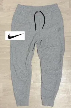 NIKEナイキ　テックフリースジョガー　スウェットパンツL　テーパード　グレー