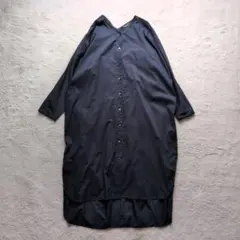 Y-3 ヨウジヤマモト 変形ロングワンピース タイコードシルエット調整