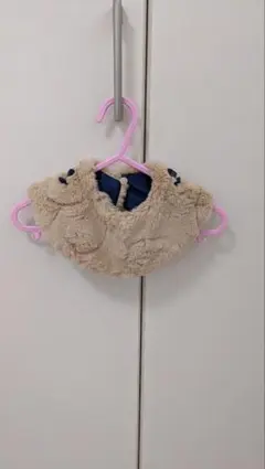 つけ襟　フェイクファー　90〜100