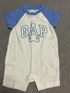 GAP 半袖　クマプリントロンパース 18-24ヶ月　90cm