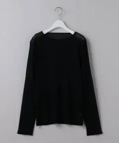 ＜6(ROKU)＞NYLON TULLE PULLOVER 23SS/トップス