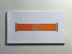 【新品・箱なし】純正 アップルウォッチ49mm M アルパインループ・オレンジ③