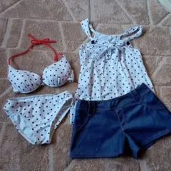 NICE CLAUP 水着　ビキニ　ショーパンセパレート