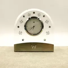 WEDGWOOD ウエッジウッド プシュケ クリア クロック 置き時計
