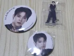 INI XQUARE 木村柾哉 カプセルトイ ミニアクスタ ミニ缶バッジ