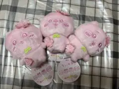 ちいかわ　ぬいぱれっと　さくらいろ　マスコット　3種セット