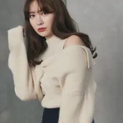 Charlotte Wool-Blend Knit Set （ecru / S）