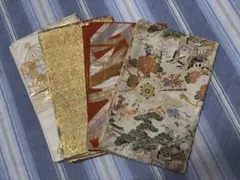 袋帯 4本セット　リメイク用のサムネイル