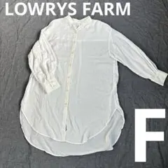 LOWRYS FARM シャツワンピース F