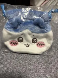 ちいかわ　ハチワレ　かわいいキャラクター小型ポーチ