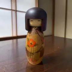藤川正衛 作 こけし 創作こけし 伝統工芸品 高さ約23センチ - メルカリ