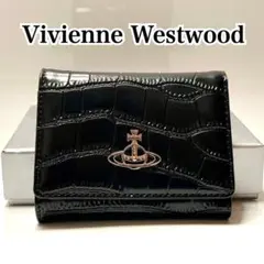 【新品未使用】Vivienne Westwood 三つ折り財布 ブラック