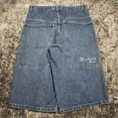 USA製 rusty バギーデニムショーツ jnco jeans 古着 JNCO JEANS デニムペインターショーツ ショートパンツ