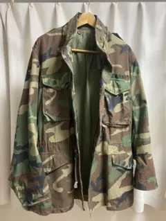 実物 U.S.ARMY M-65 フィールドジャケット 迷彩 ミリタリー