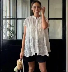 りん様専用 double couture sheer blouse
