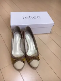 tehen パンプス サイズ　22.5EEE
