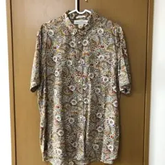 H&M L.O.G.G. ペイズリー柄 半袖シャツ Lサイズのサムネイル