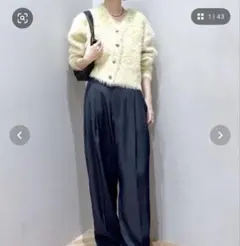 スタイルミキサー　ベーシックツータックパンツ