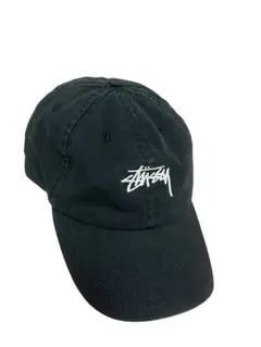 Stussy ベースボールキャップ ブラックのサムネイル