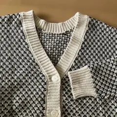 FREAK'S STORE Vネックニット ビッグカーディガン 着丈70cm