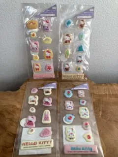 平成レトロ！希少！ハローキティ　やわらかフーセンシール　まとめ売り