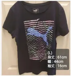 PUMA 半袖 Tシャツ ネイビー Lサイズのサムネイル