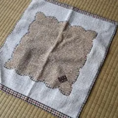 DAKS チェック柄タオルハンカチ