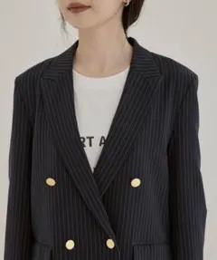 VIS 金釦ダブルジャケット