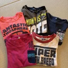 キッズ 120半袖Tシャツ 4枚セット まとめ売り