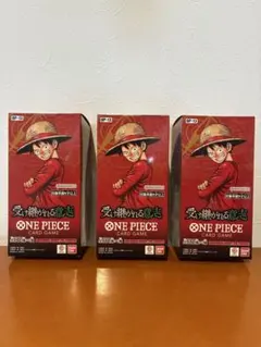 【新品未開封テープ付き】ワンピースカードゲーム　受け継がれる意志3BOX