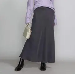 BEAUTY＆YOUTH ヴィンテージライクキュプラ　マキシスカート