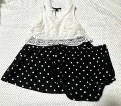 最終値下げ！ベビー服　80㎝　ドット柄ワンピース　グローバルワークのサムネイル