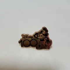 Disney 100周年 ミッキー ピンバッジ　蒸気船ウィリー