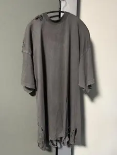 BALENCIAGA Distressed Tシャツ リペア加工 704056