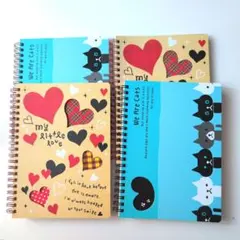 平成レトロなノート A5サイズ 4冊セット