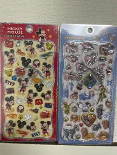 【早い者勝ち！】正規品　Disneyプチドロップステッカー　２枚セット