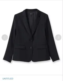 【クリスマスセール!!!】 ★新品 タグ付★ UNTITLED 黒　ジャケット