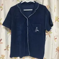 UNIQLO AIRism パジャマ スヌーピー ネイビー L【半袖】のサムネイル