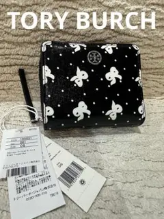 新品未使用　TORY BURCH ロビンソン プリント バイフォールド財布