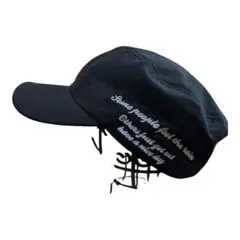 美品！　ブラック　ワークキャップ　カッコいい〜です