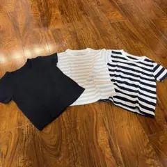 無印良品　西松屋キッズ Tシャツ 3枚セット 100cm