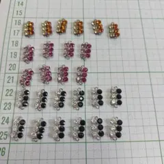 ラインストーン チャーム まとめ売り ハンドメイド 手芸材料22個